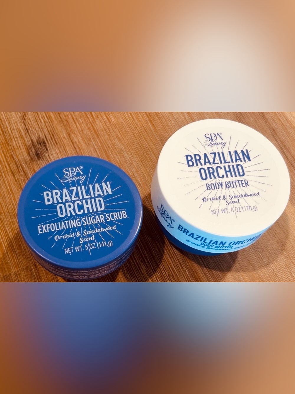 Brazilian Orchid Body Butter & Exfoliating Sugar Scrub - Purple/White